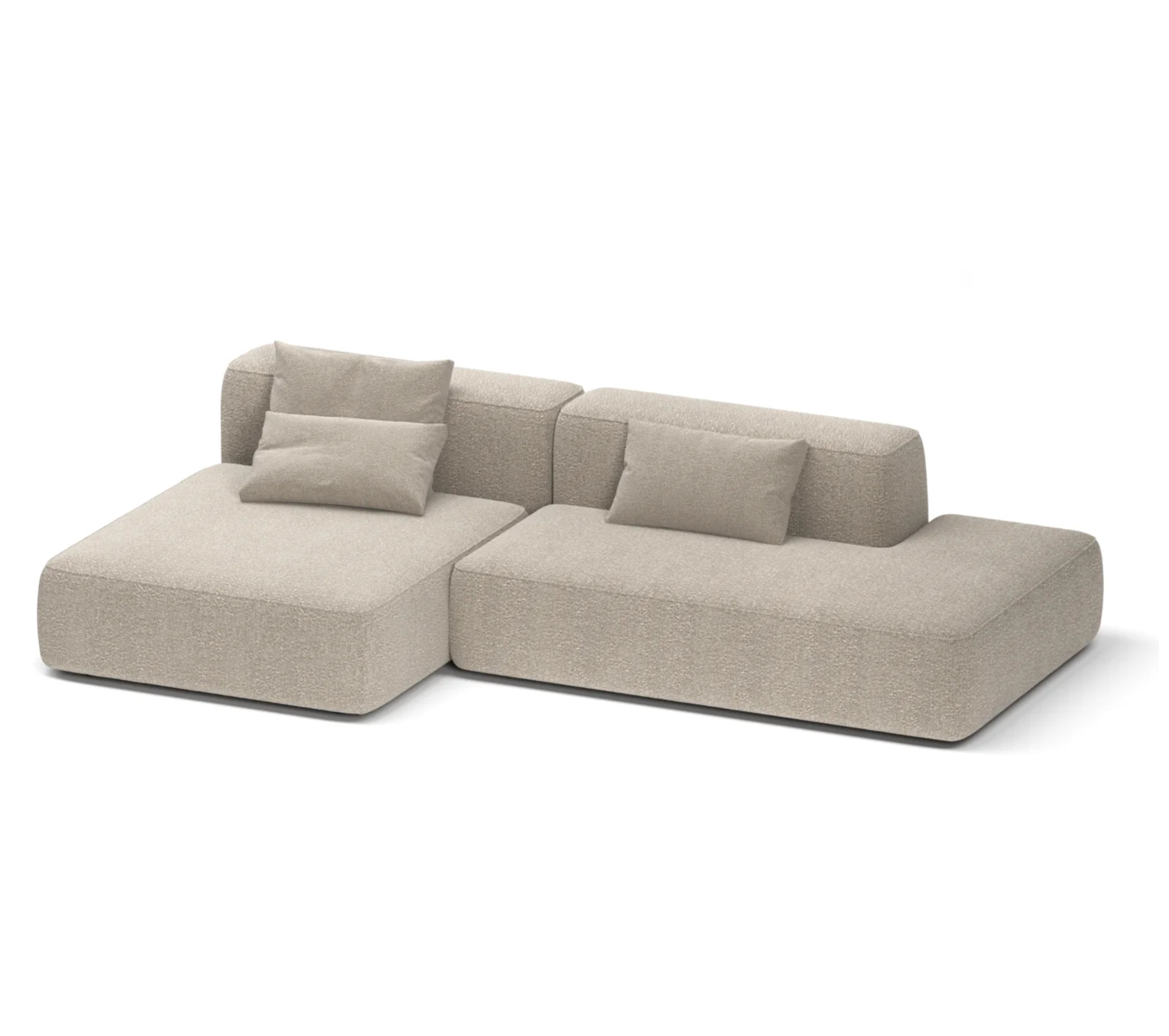 MEBELIONER Диван DUO модули VB.240 размер 240х125х72