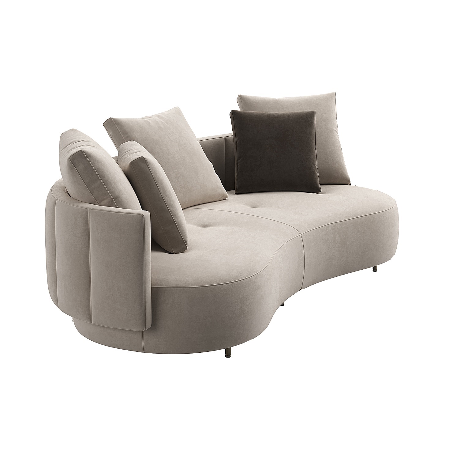 Диван TORII left 205 бежевый