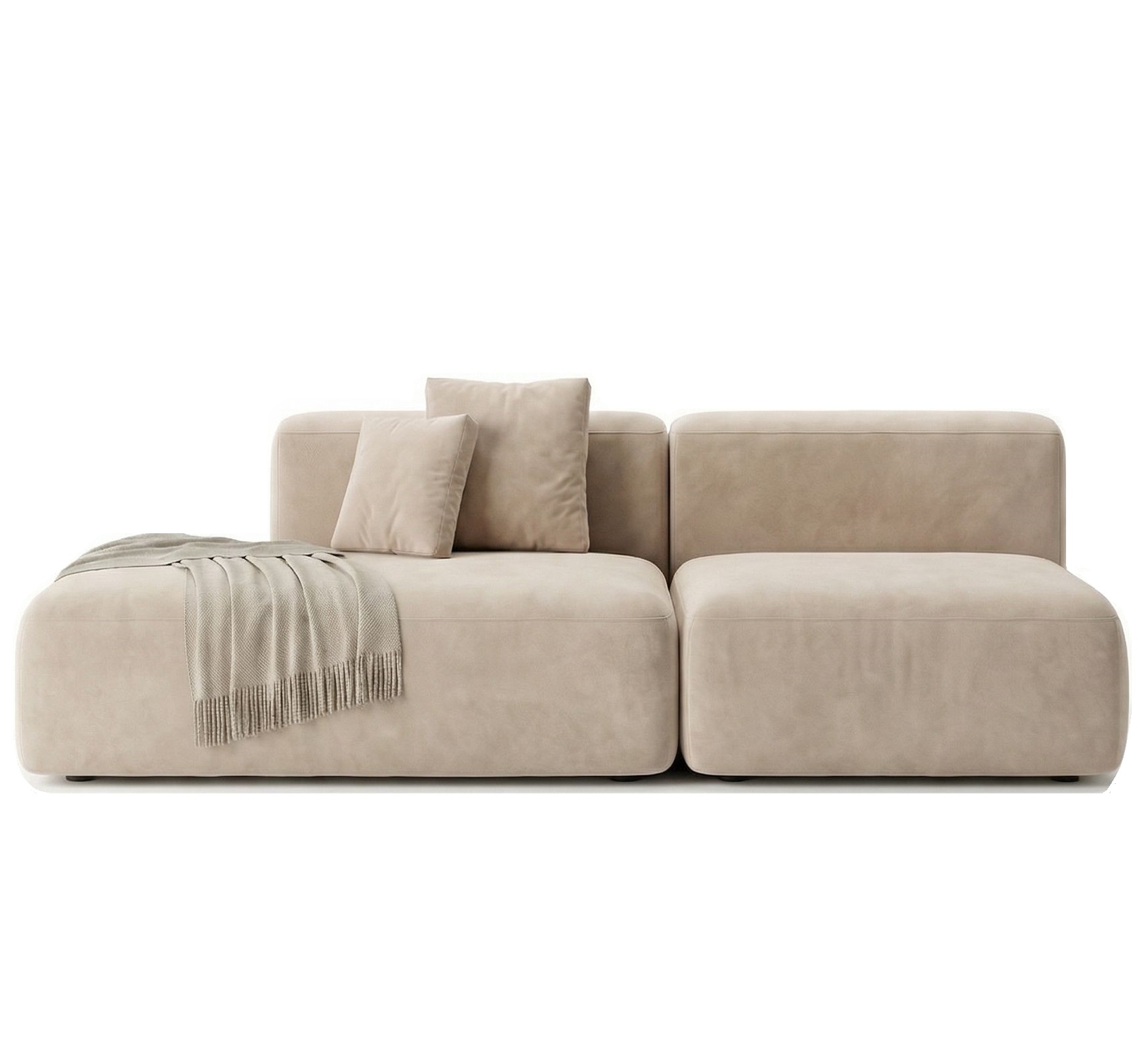 MEBELIONER Диван TEDDY L218 размер 218х90х74