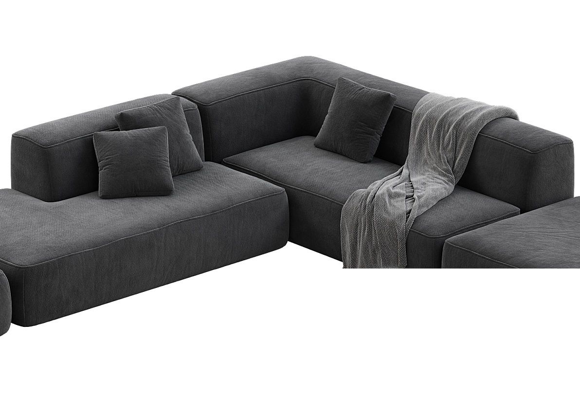 MEBELIONER Диван DUO модули ABFN размер 395х272х72