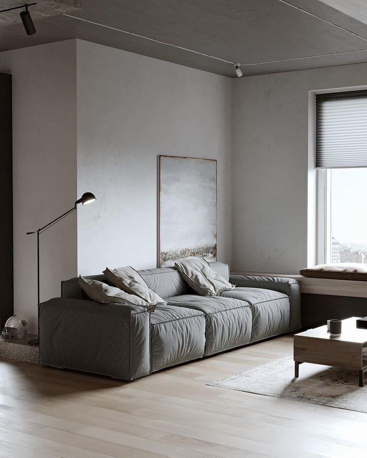 Диван TREND серый софт