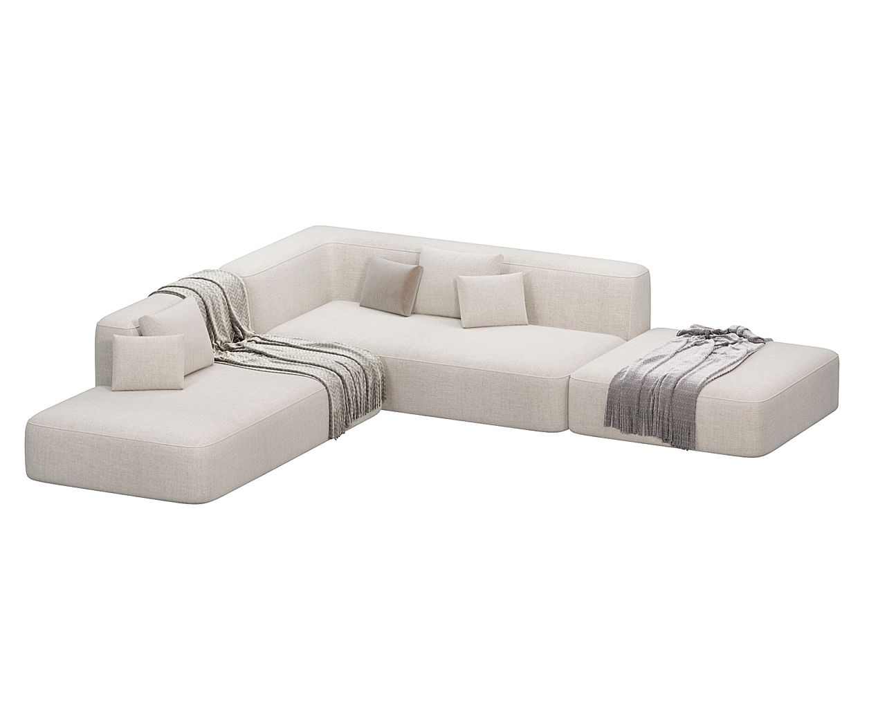 MEBELIONER Диван DUO модули AFN.90 р 272х242х72