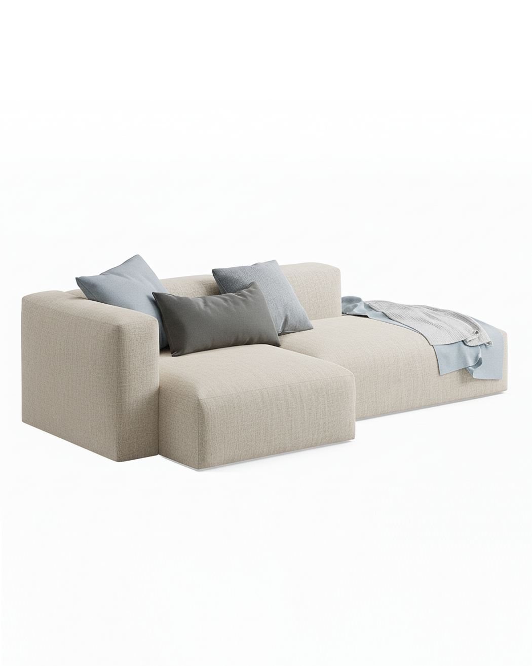 MEBELIONER Диван NEO размер L 227х123х72