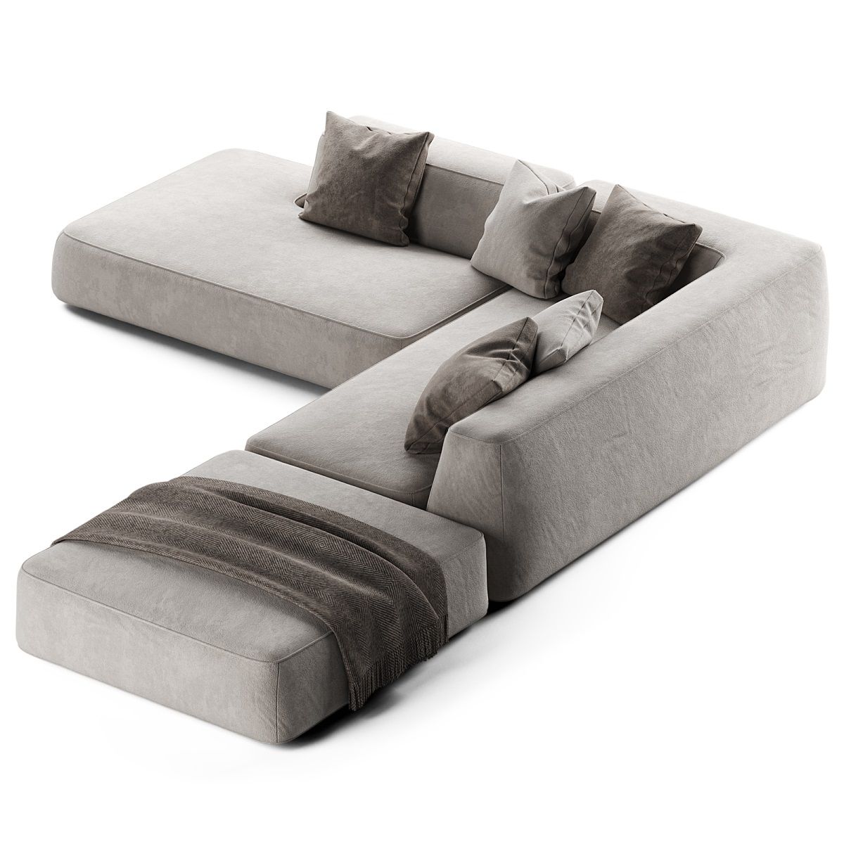 MEBELIONER Диван DUO модули AFN размер 310х240х72