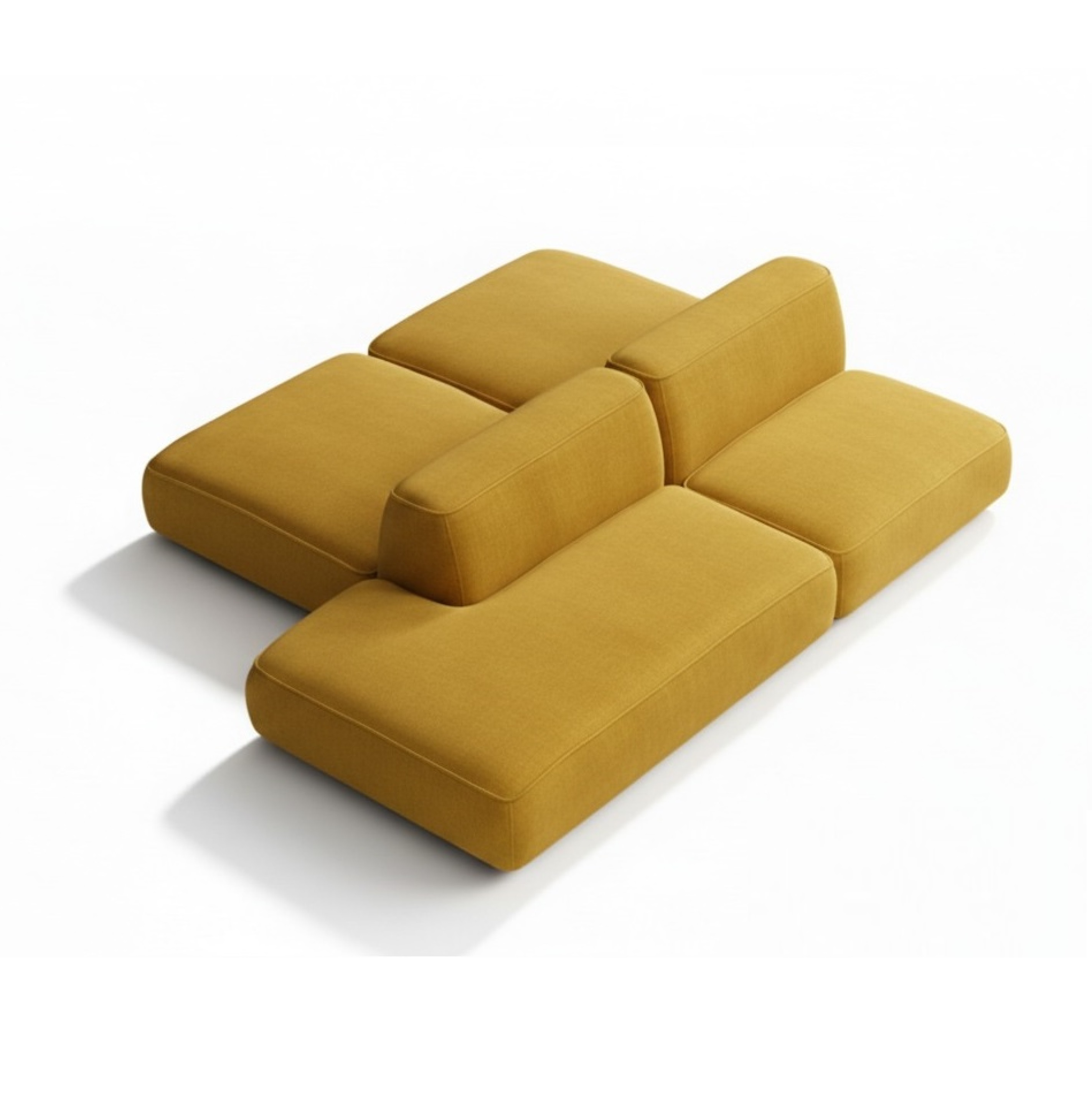 MEBELIONER Диван DUO модули ACNN размер 240х172х72