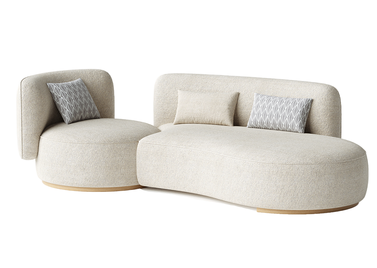 MEBELIONER Диван COCO размер R 240х120х80