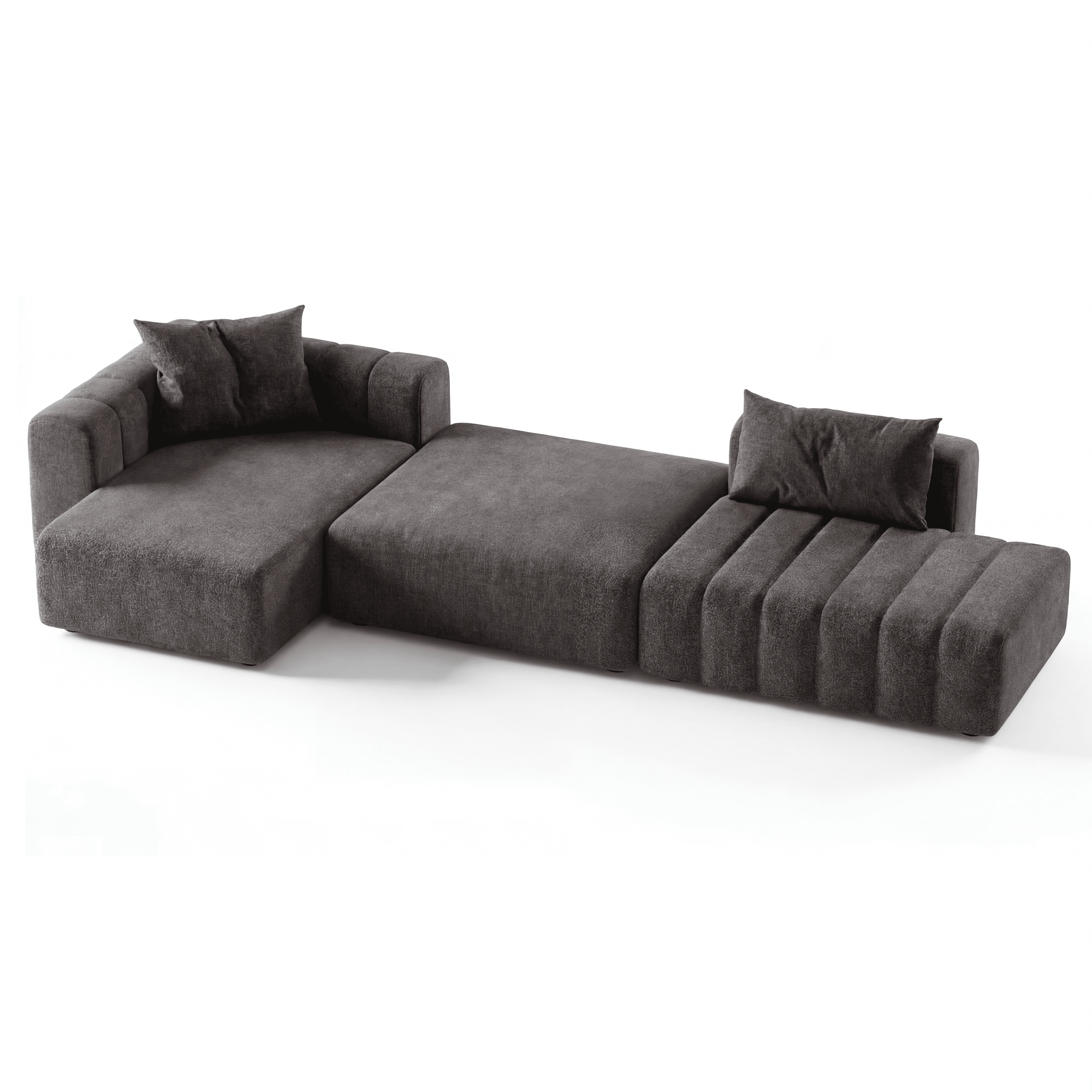 MEBELIONER Модульный диван NOVA размер R 338х150х74