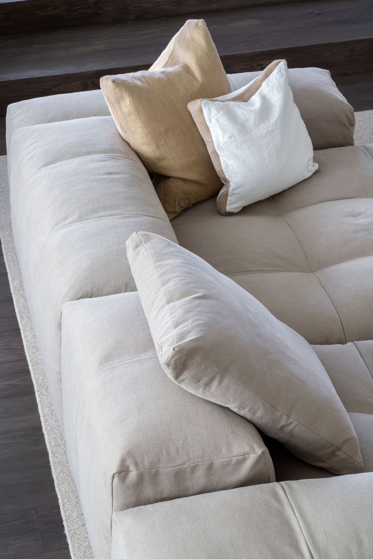 MEBELIONER Модульный диван SAGA CLOUD L6 размер 336х210х68