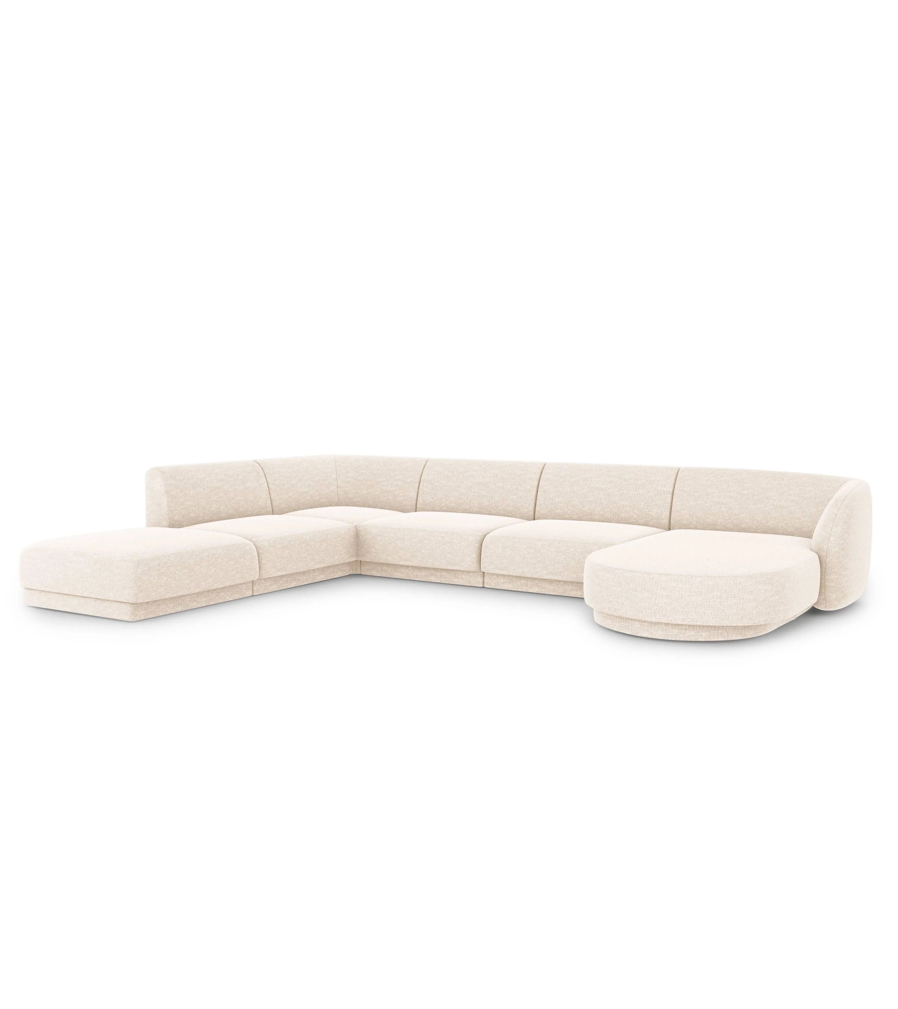 MEBELIONER Диван модульный TENERIFE, размер 365х252х80, нераскладной