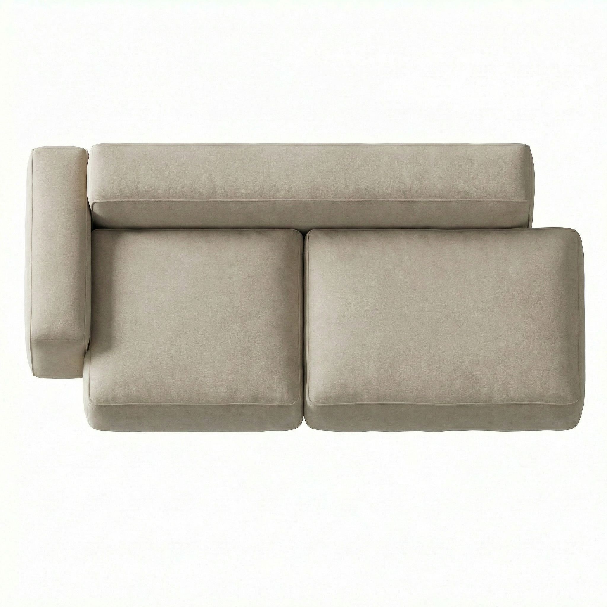 MEBELIONER Диван ONE модули R 190 размер 190х90х76