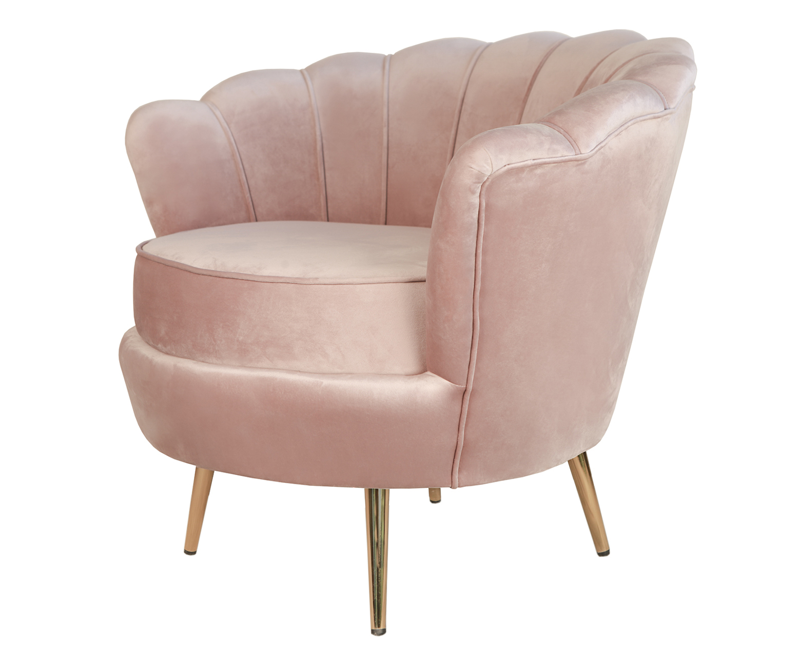Низкие кресла для дома Pearl pink
