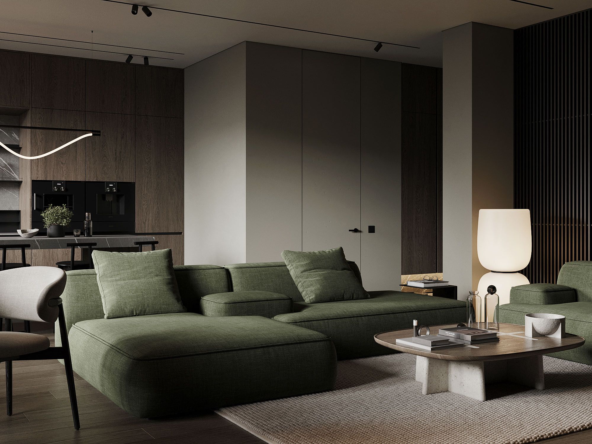 MEBELIONER Диван DUO модули DQB размер 270х150х72