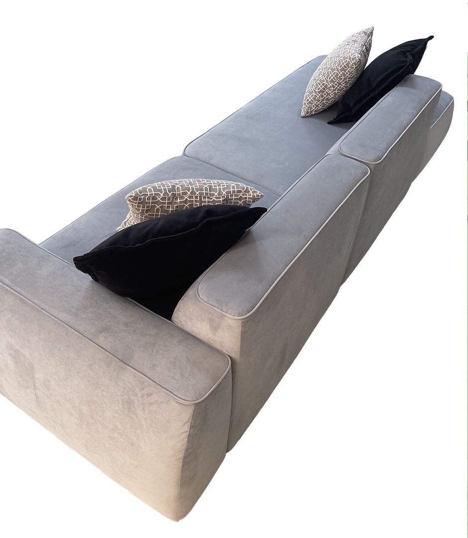 Диван DUO модули GCB светло-серый