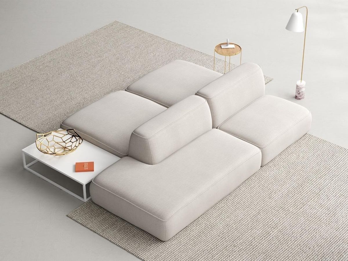 MEBELIONER Диван DUO модули ACNN размер 240х172х72