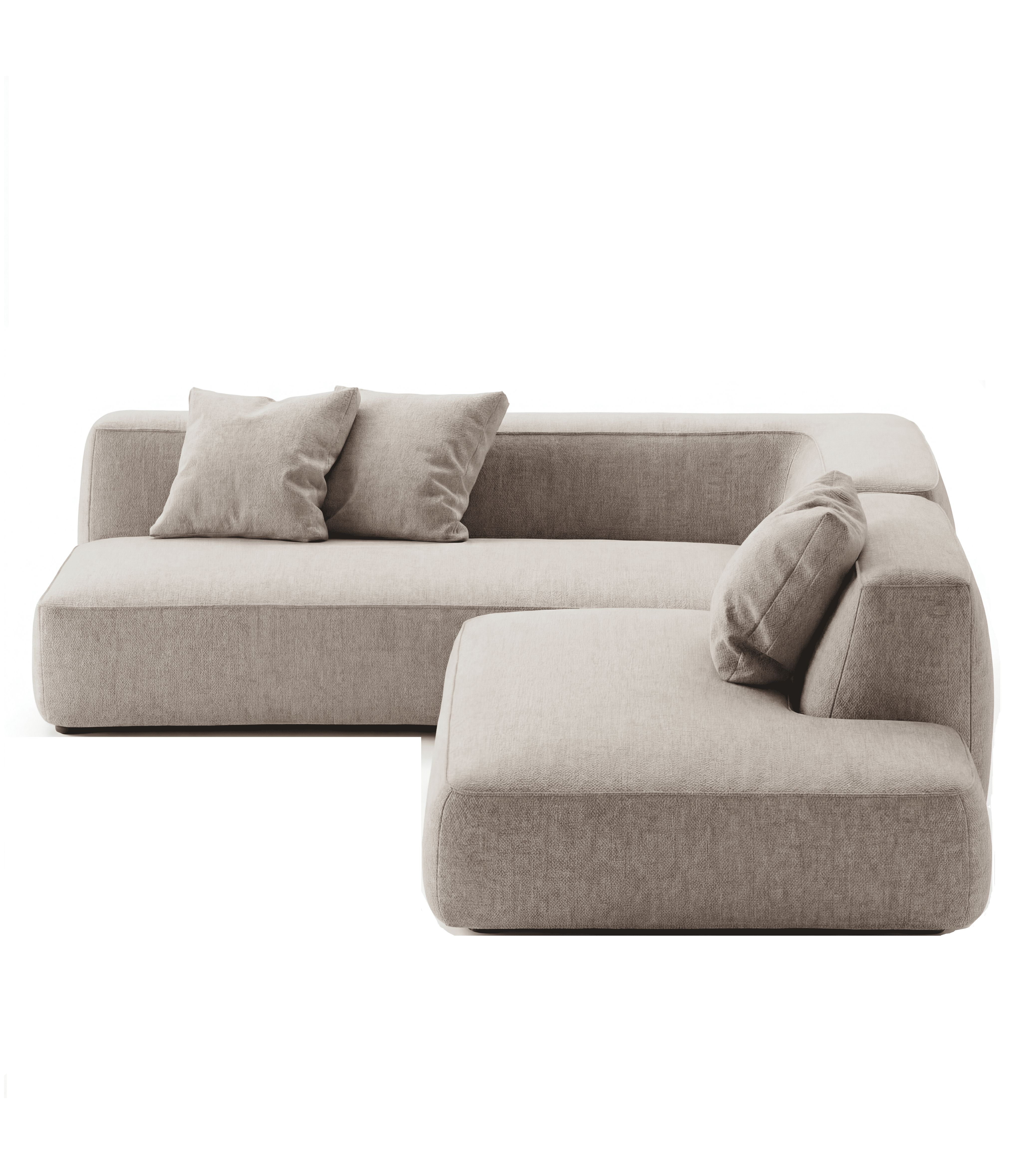 MEBELIONER Диван DUO модули LB размер 240х180х72