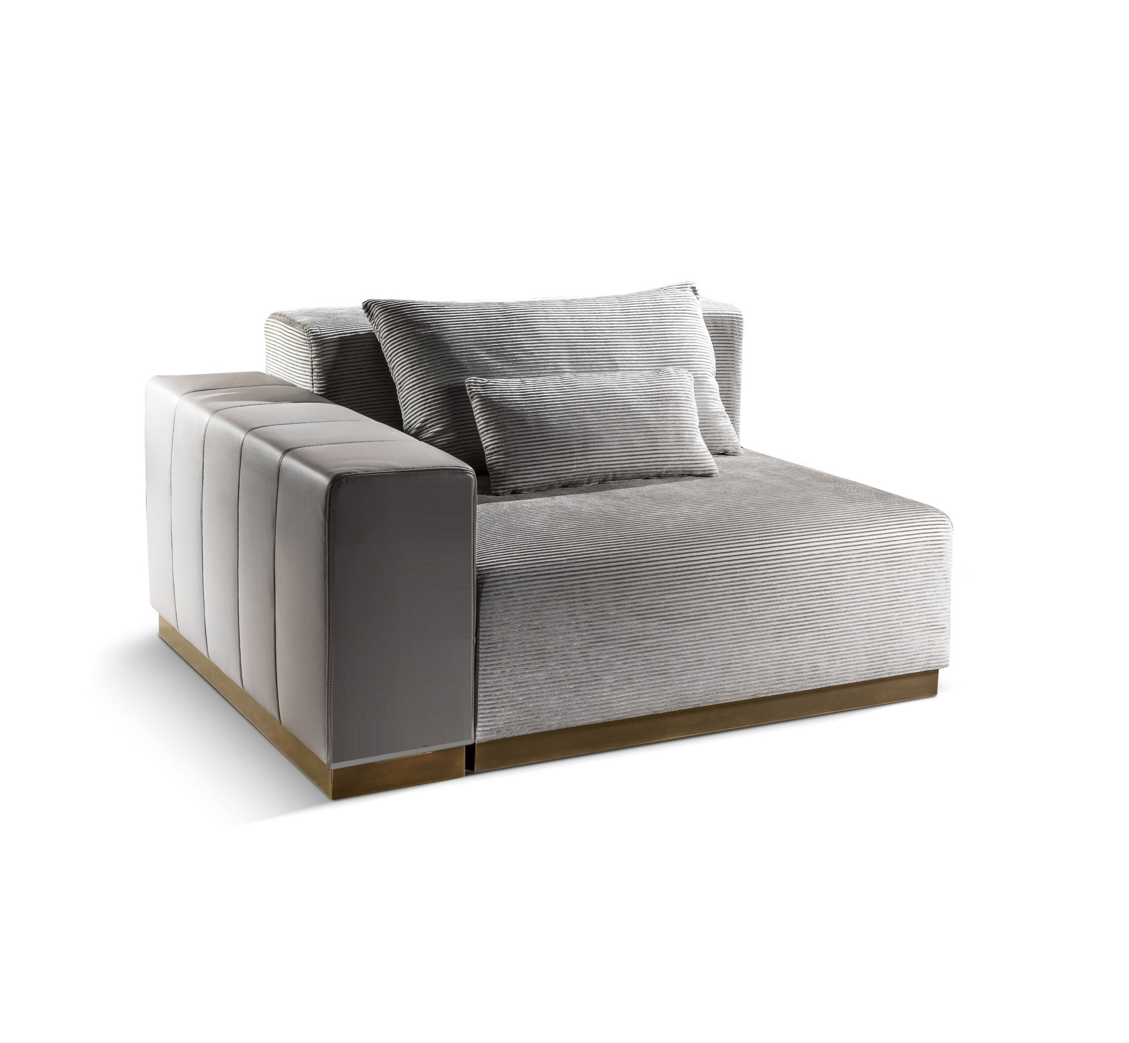 Диван SOPRANO 357х151х75 см темно-бежевый