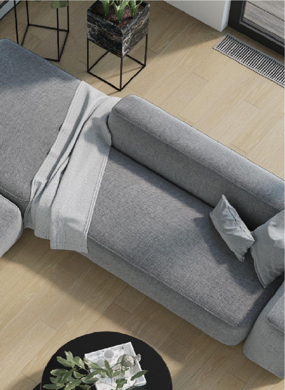 MEBELIONER Диван DUO модули NBL размер 270х240х72