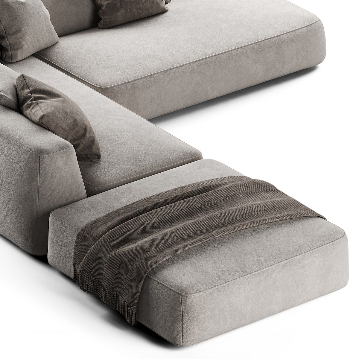 MEBELIONER Диван DUO модули NLB размер 310х240х72