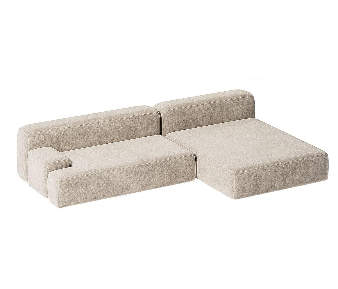 MEBELIONER Диван DUO модули QED размер 240х155х72