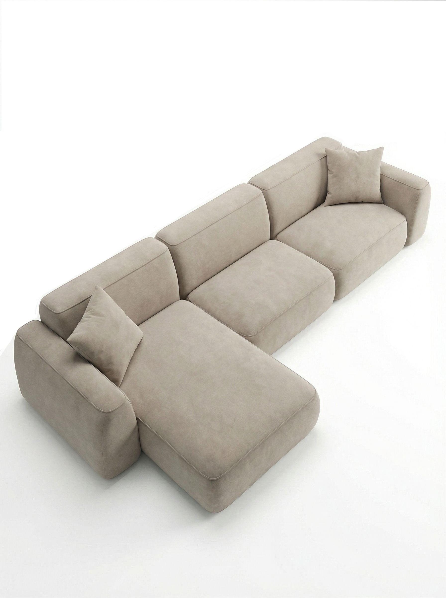 MEBELIONER Диван DUO модули GDCCG размер 320х150х72