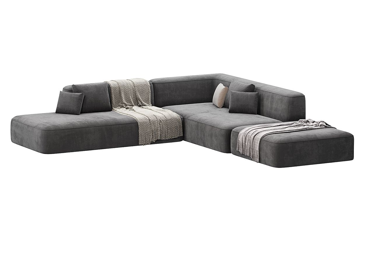 MEBELIONER Диван DUO модули AFN.90 размер 272х242х72