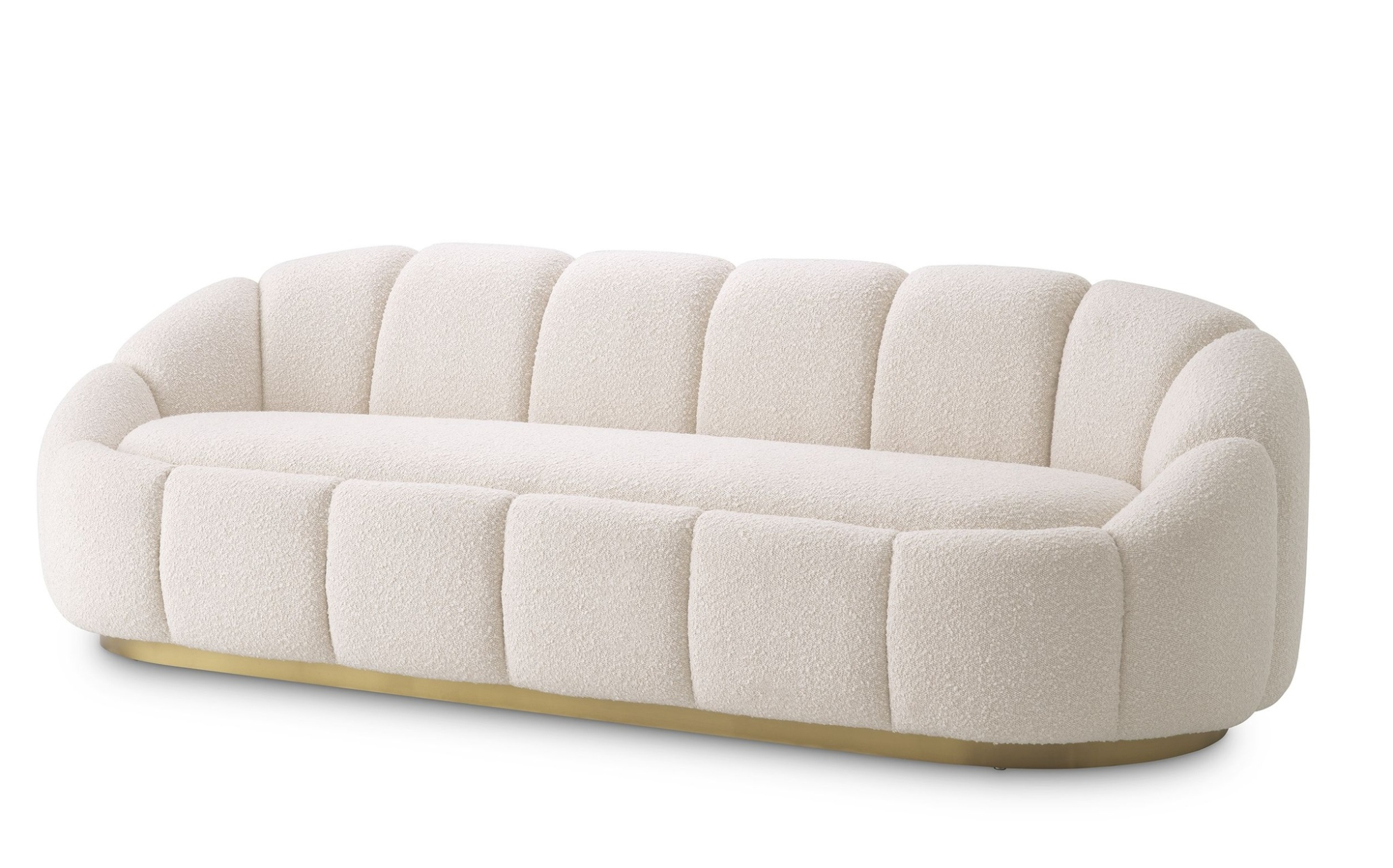 Диван ASPEN размер 230х88х74 бежевого цвета