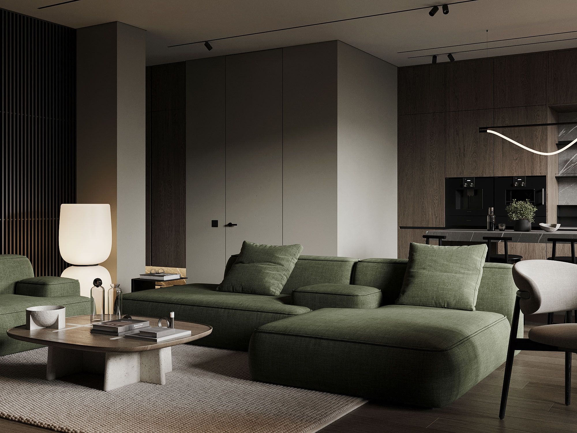 MEBELIONER Диван DUO модули AQD размер 270х150х72