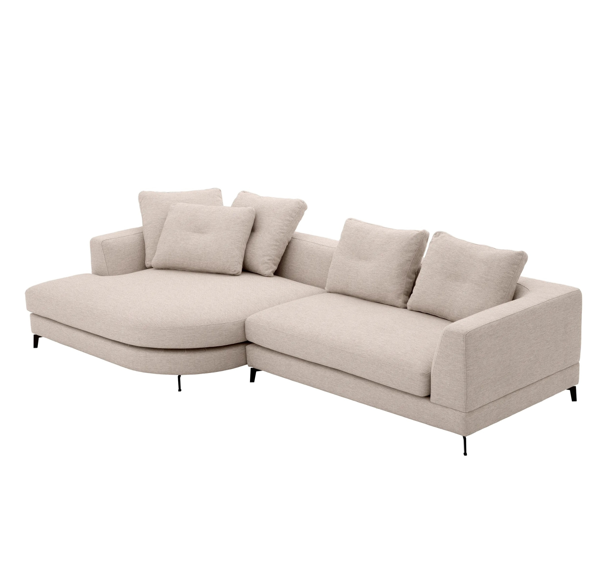 Диван LANVIN R 314х154х75 бежевого цвета