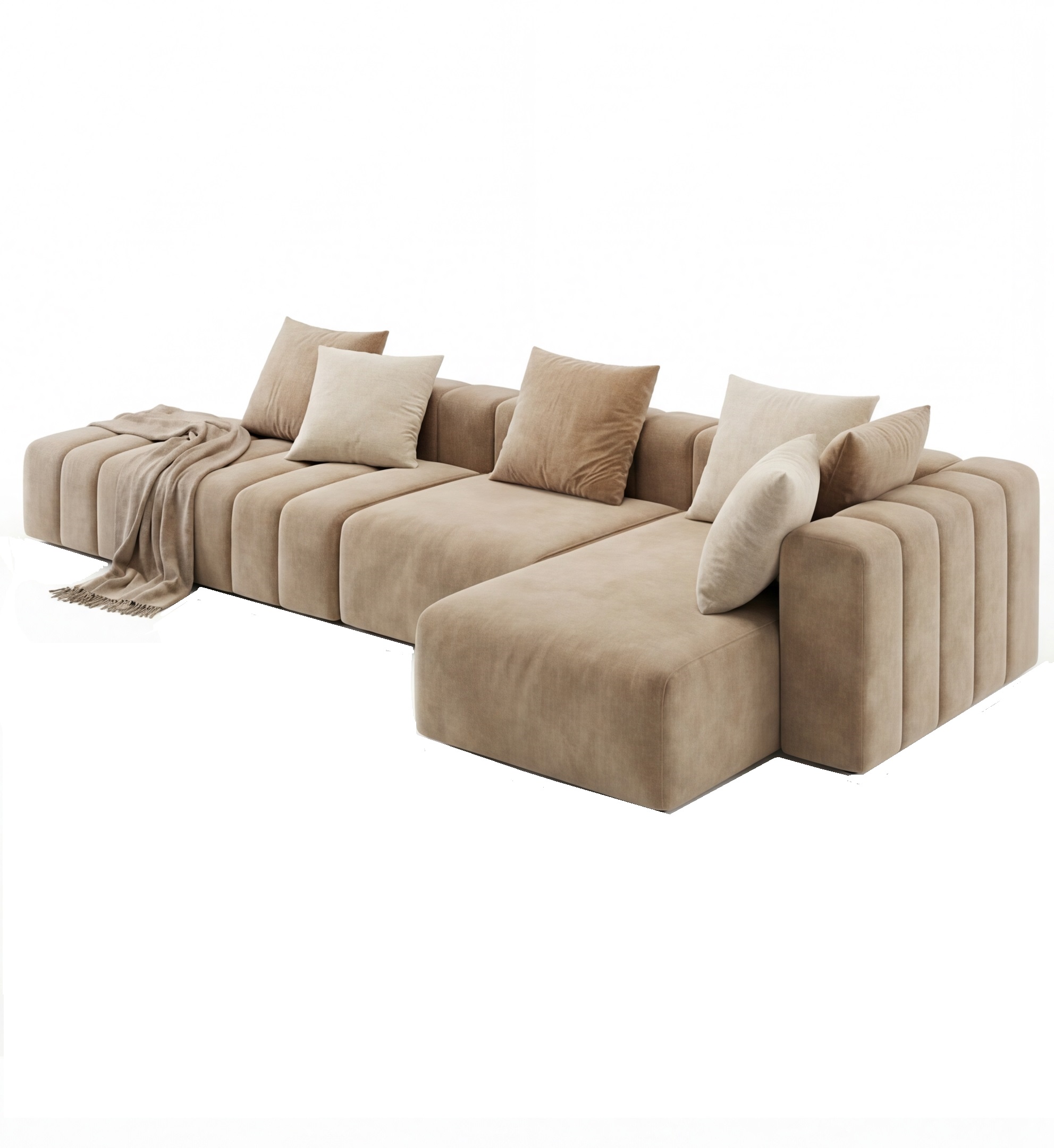 MEBELIONER Модульный диван NOVA размер L 353х150х74