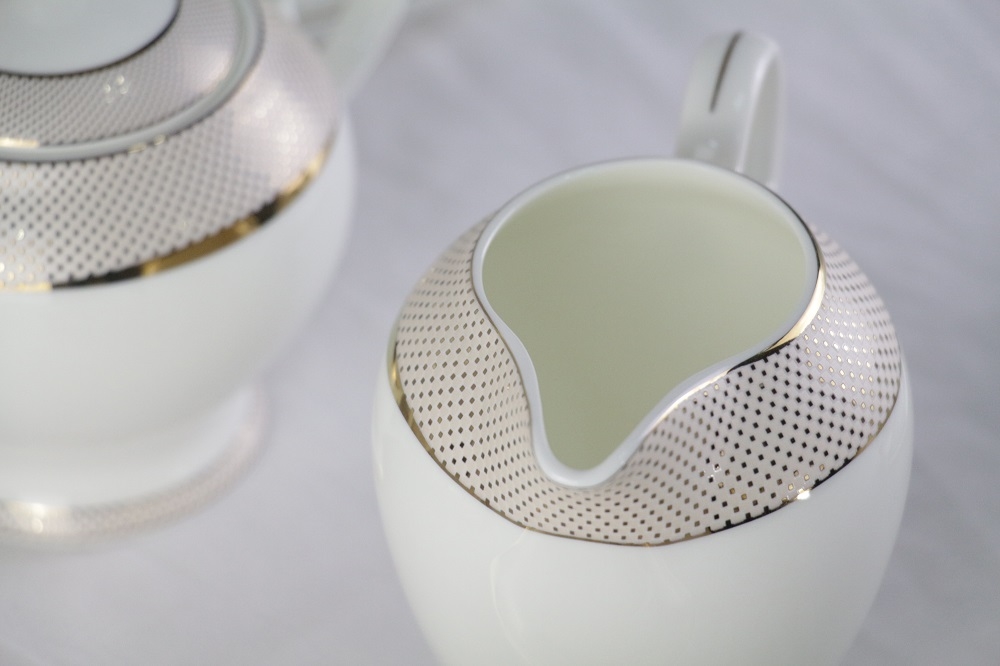Чайные сервизы из костяного фарфора Bianko 17 Pcs tea Set