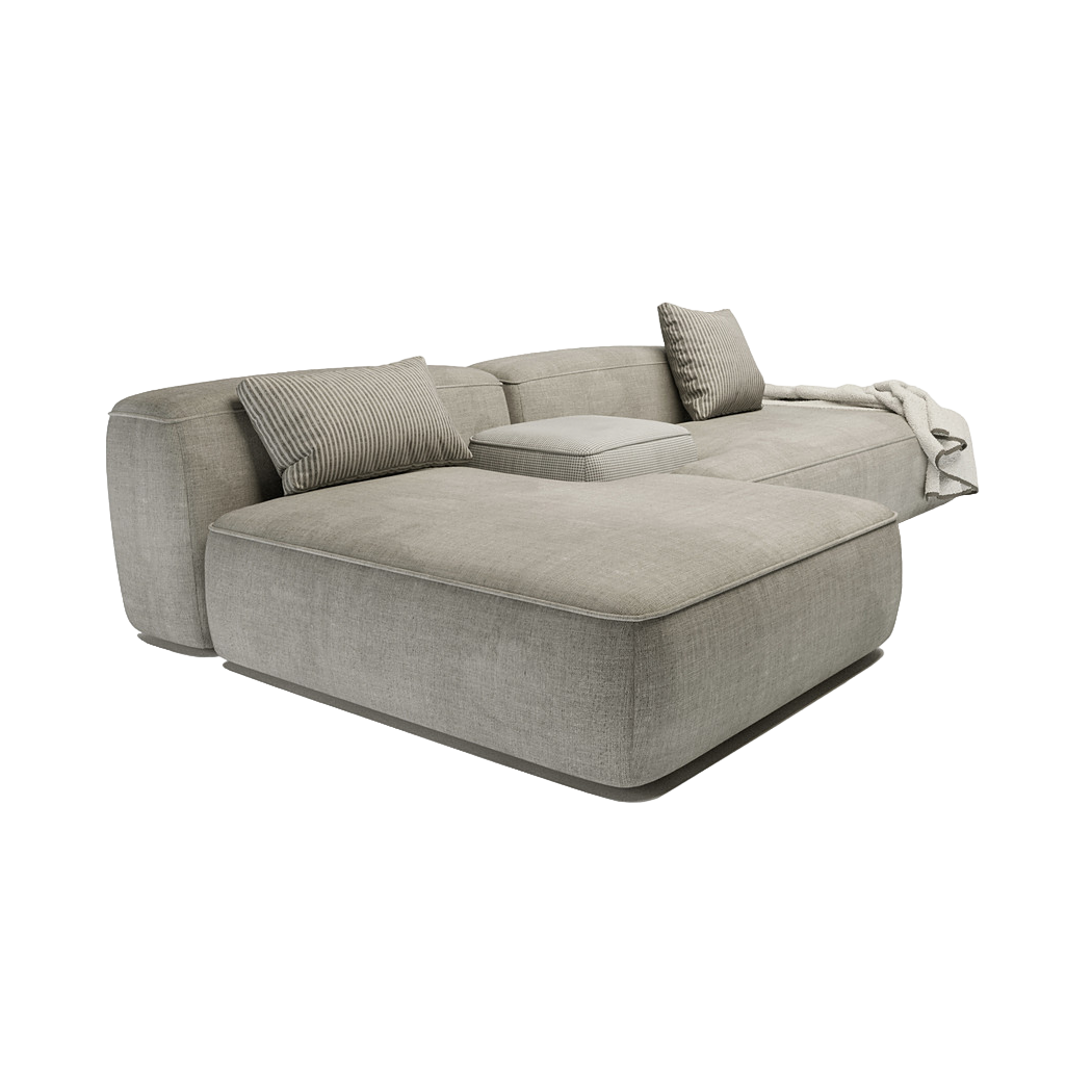 MEBELIONER Диван DUO модули DBQ размер 270х152х72