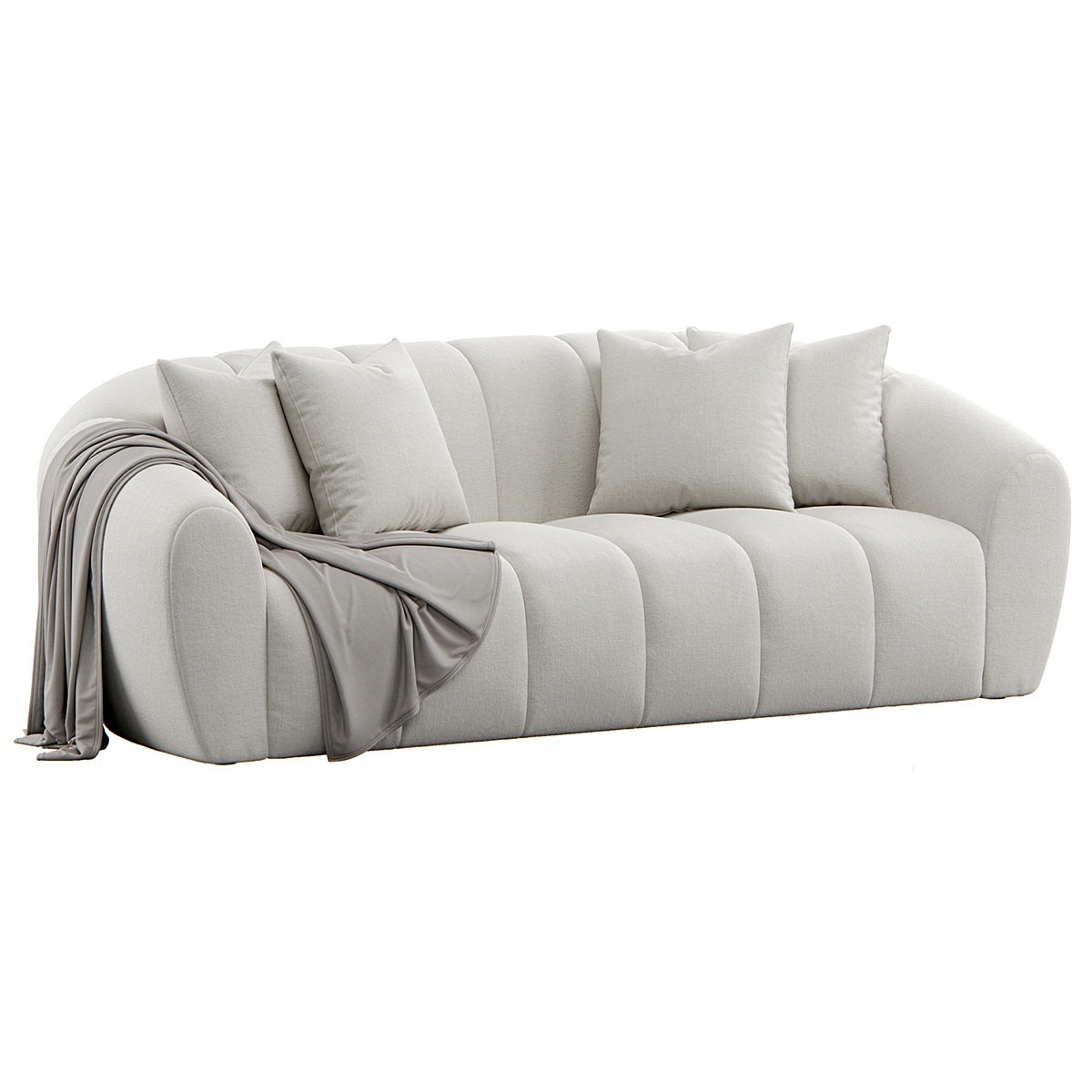 Диван LOUNGE размер 200х90х84 см бежевого цвета