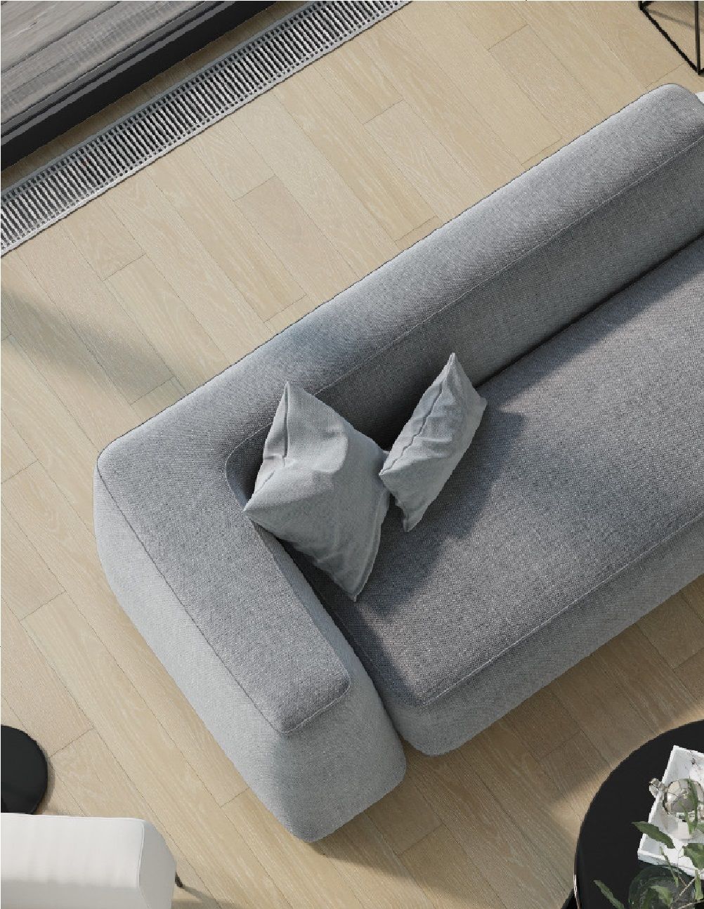 MEBELIONER Диван DUO модули FNB размер 270х240х72