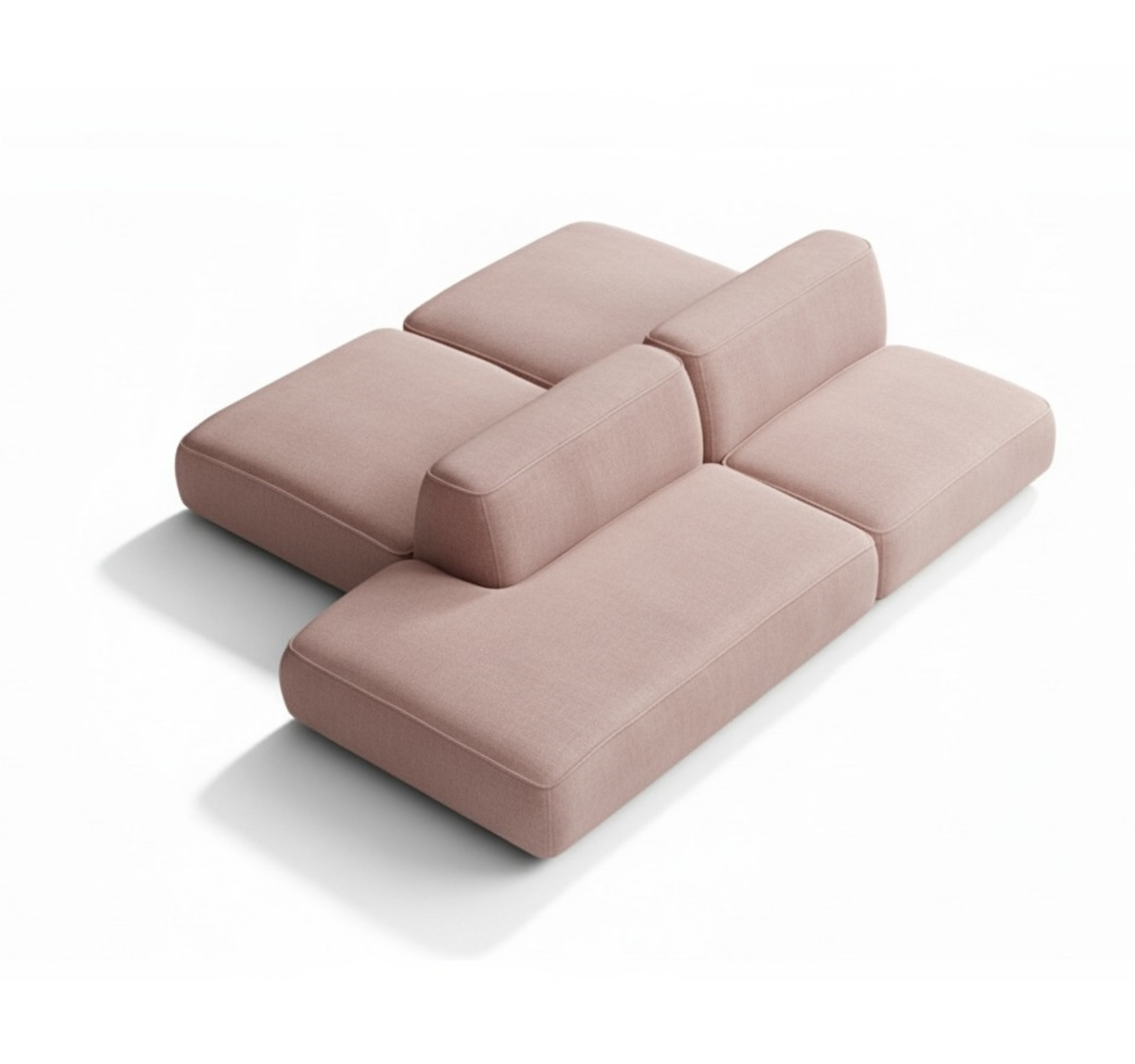 MEBELIONER Диван DUO модули ACNN размер 240х172х72