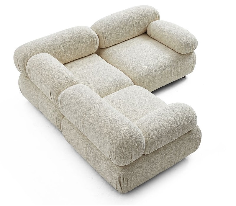 Модульный диван SAT размер 200х200х68  бежевого цвета