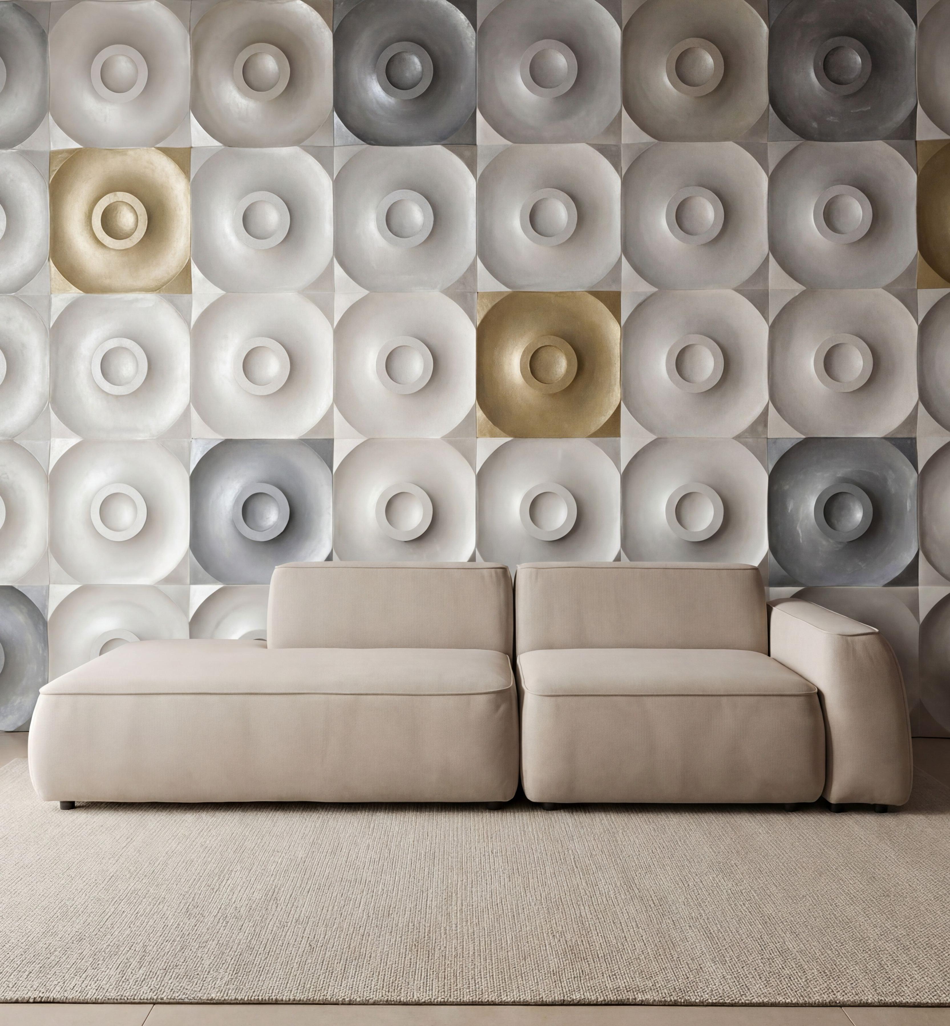 MEBELIONER Диван DUO модули ACG размер 265х90х72