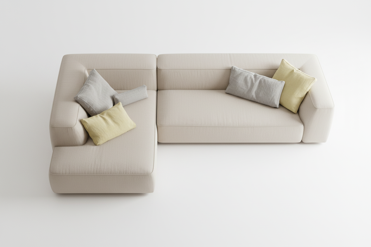 MEBELIONER Диван DUO модули TL размер 272х180х72