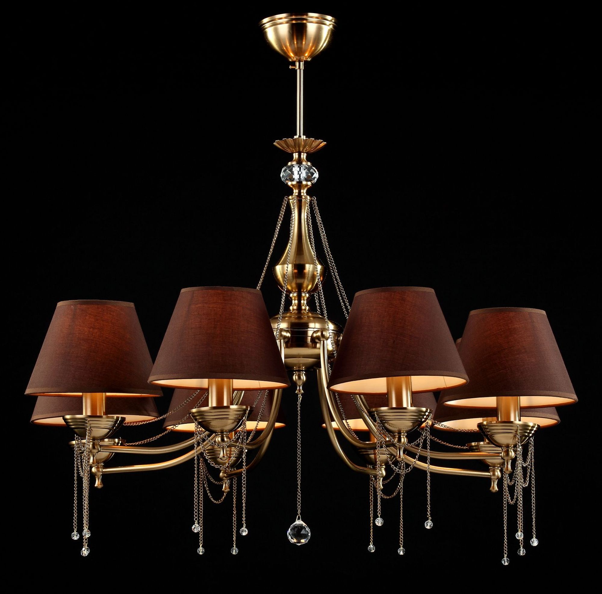 Люстра подвесная Maytoni Chester RC0100-PL-08-R