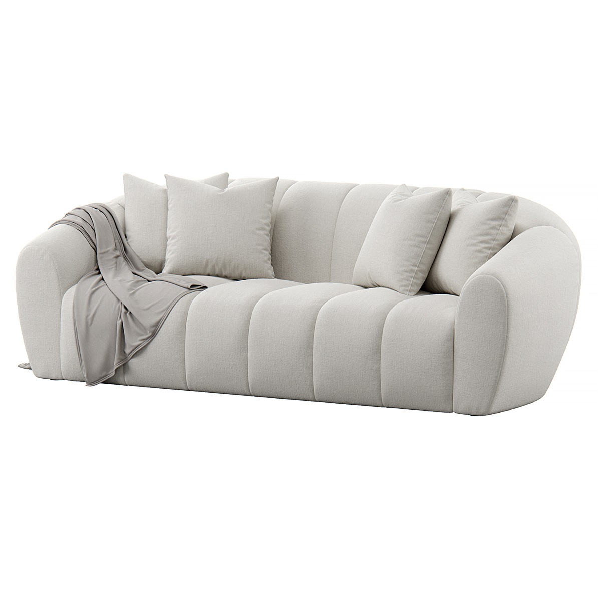 Диван LOUNGE размер 200х90х84 см бежевого цвета