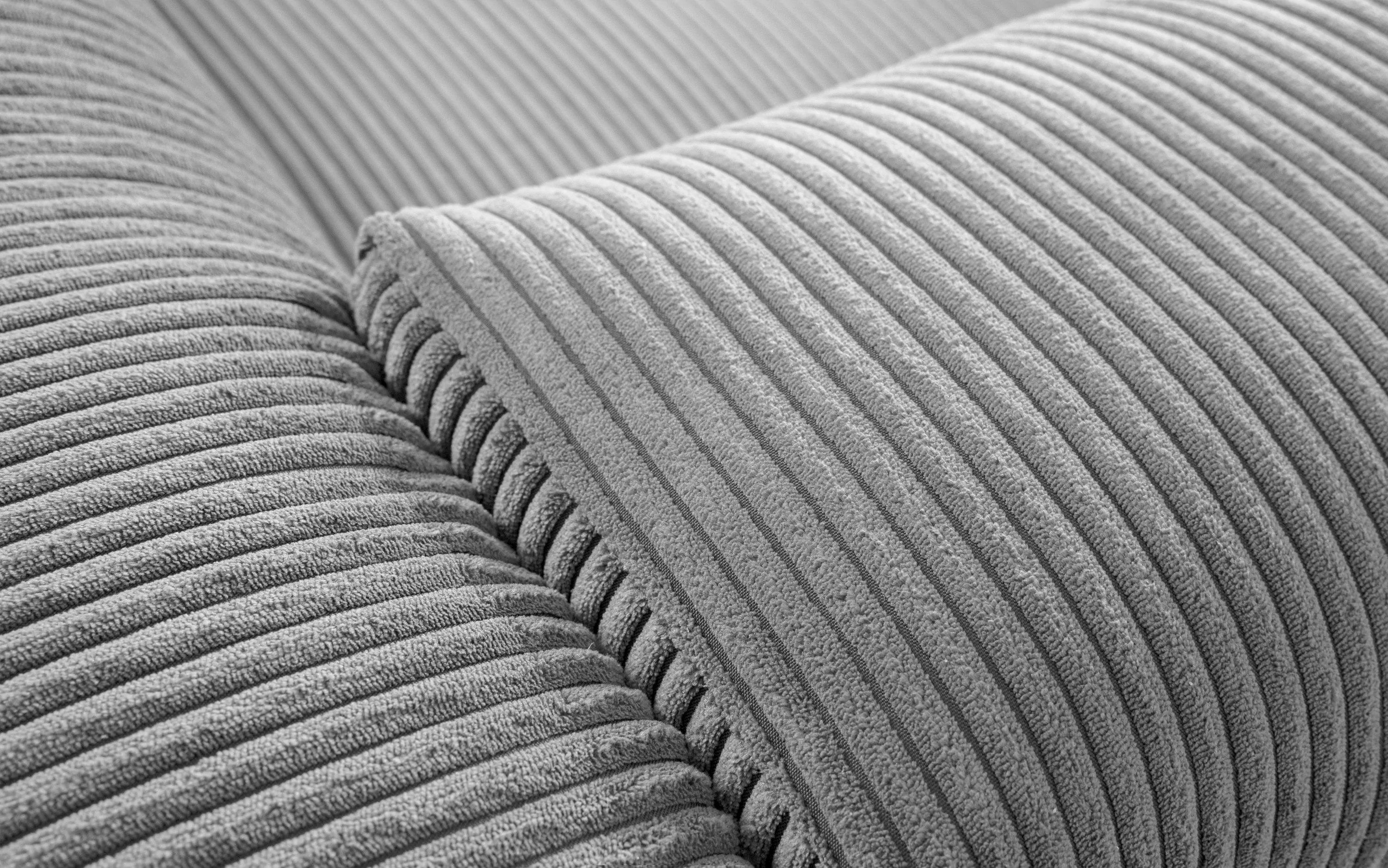 Диван ALBA размер 210х96х72 нераскладной серый