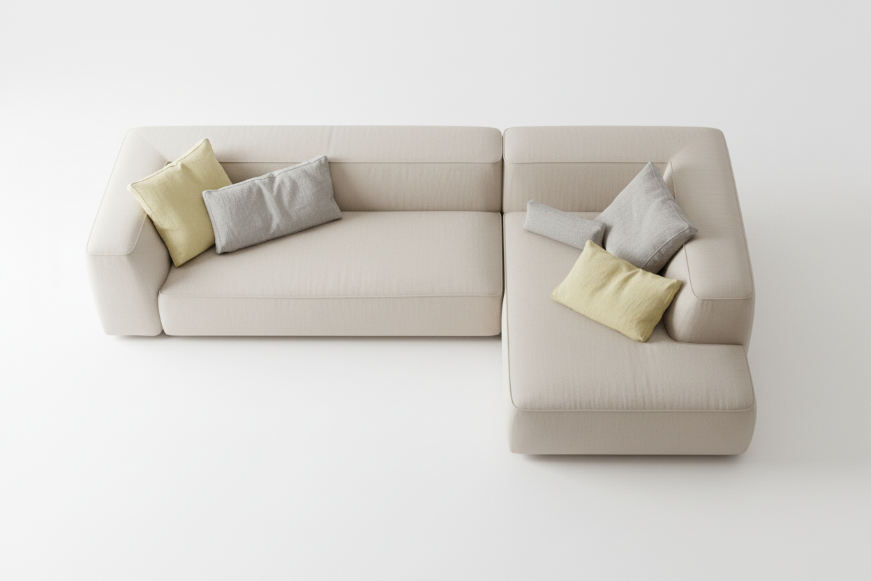 MEBELIONER Диван DUO модули FX размер 272х180х72