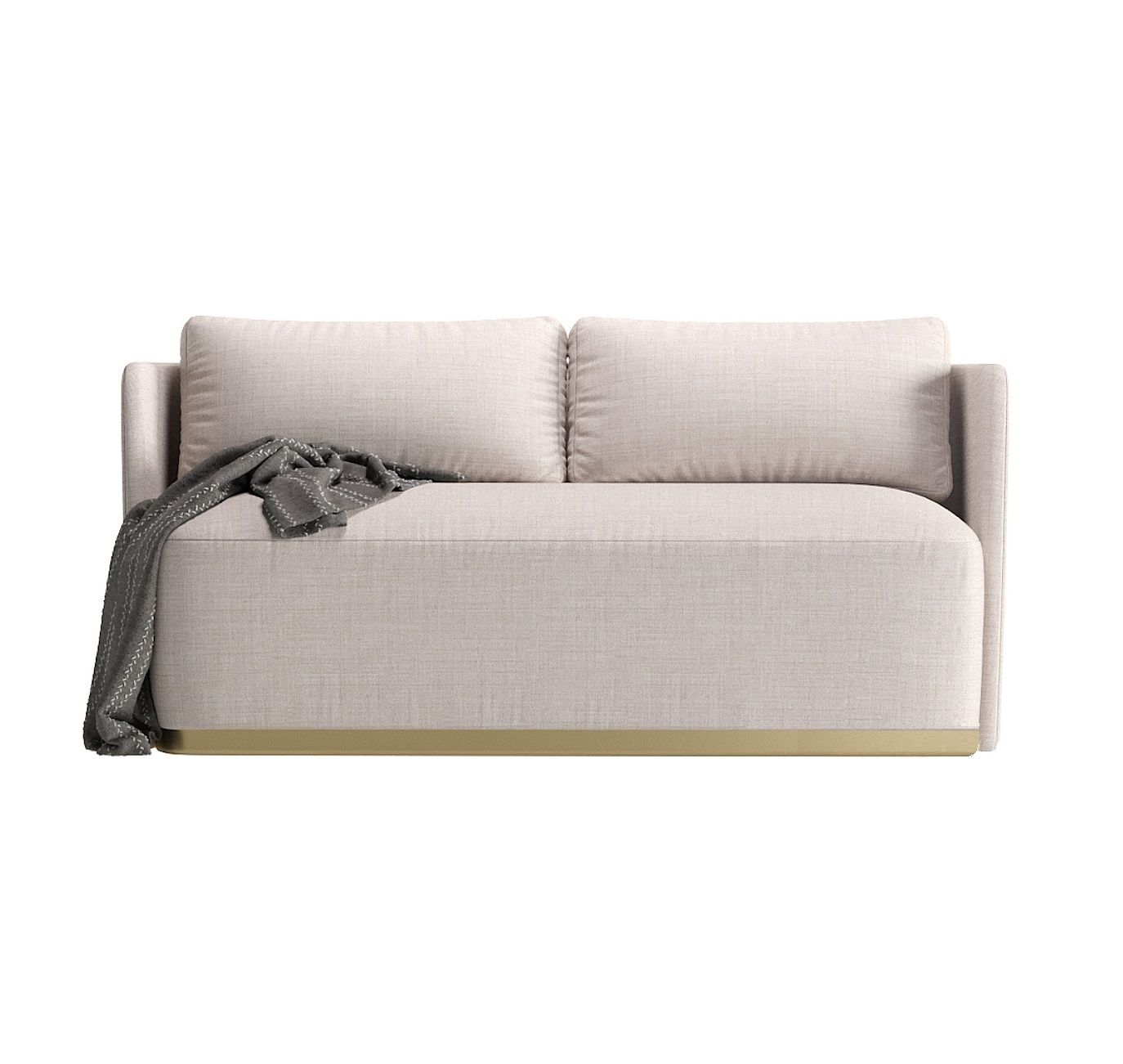 Диван LIME размер 180х75х82 бежевого цвета