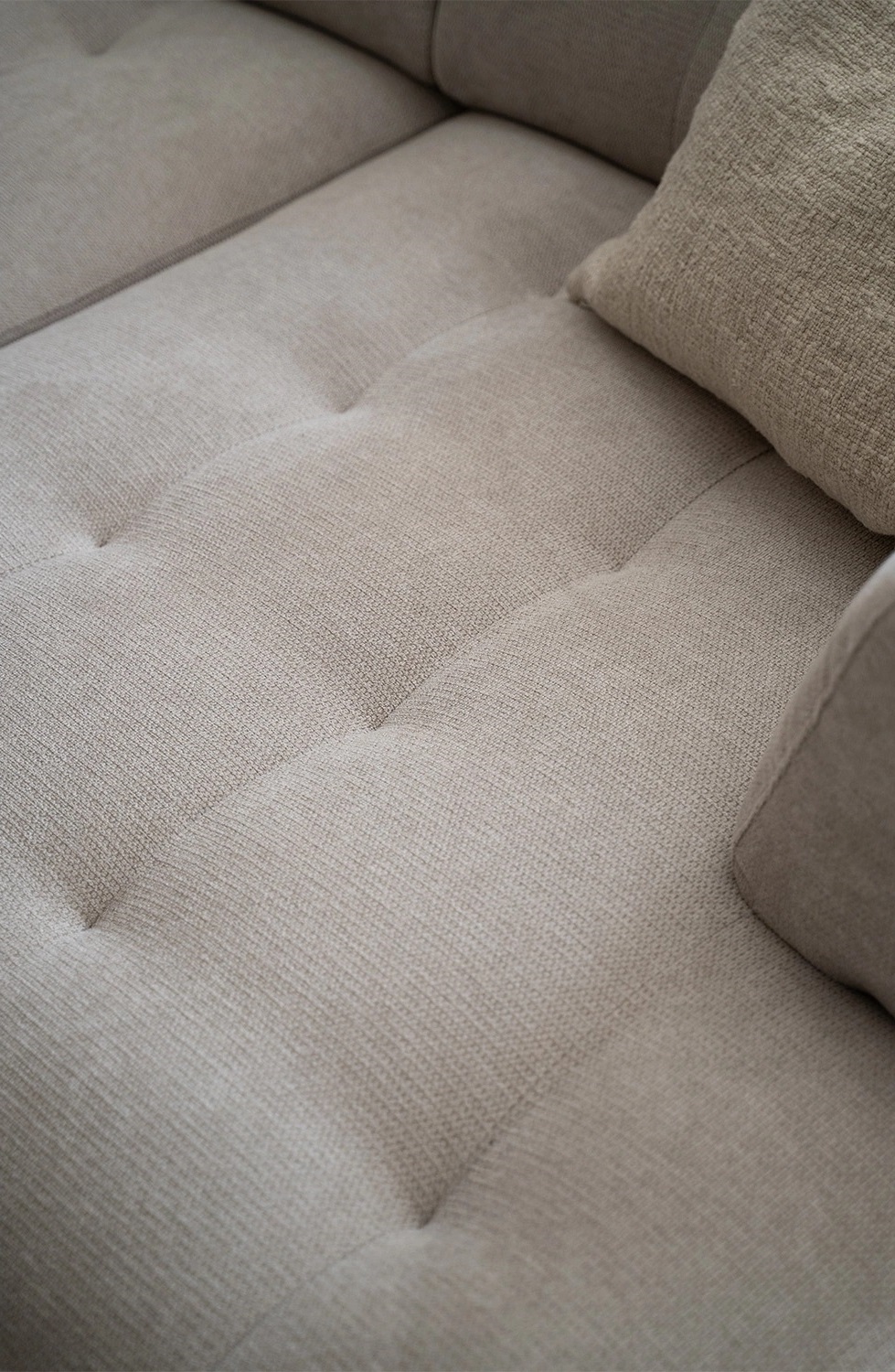 Диван FOCUS beige правая оттоманка