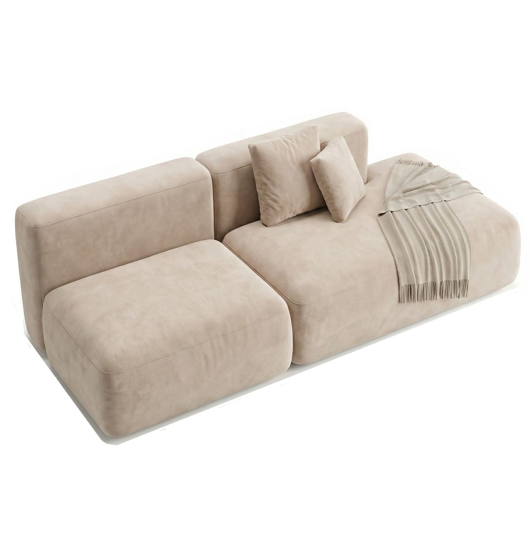 MEBELIONER Диван TEDDY R218 размер 218х90х74