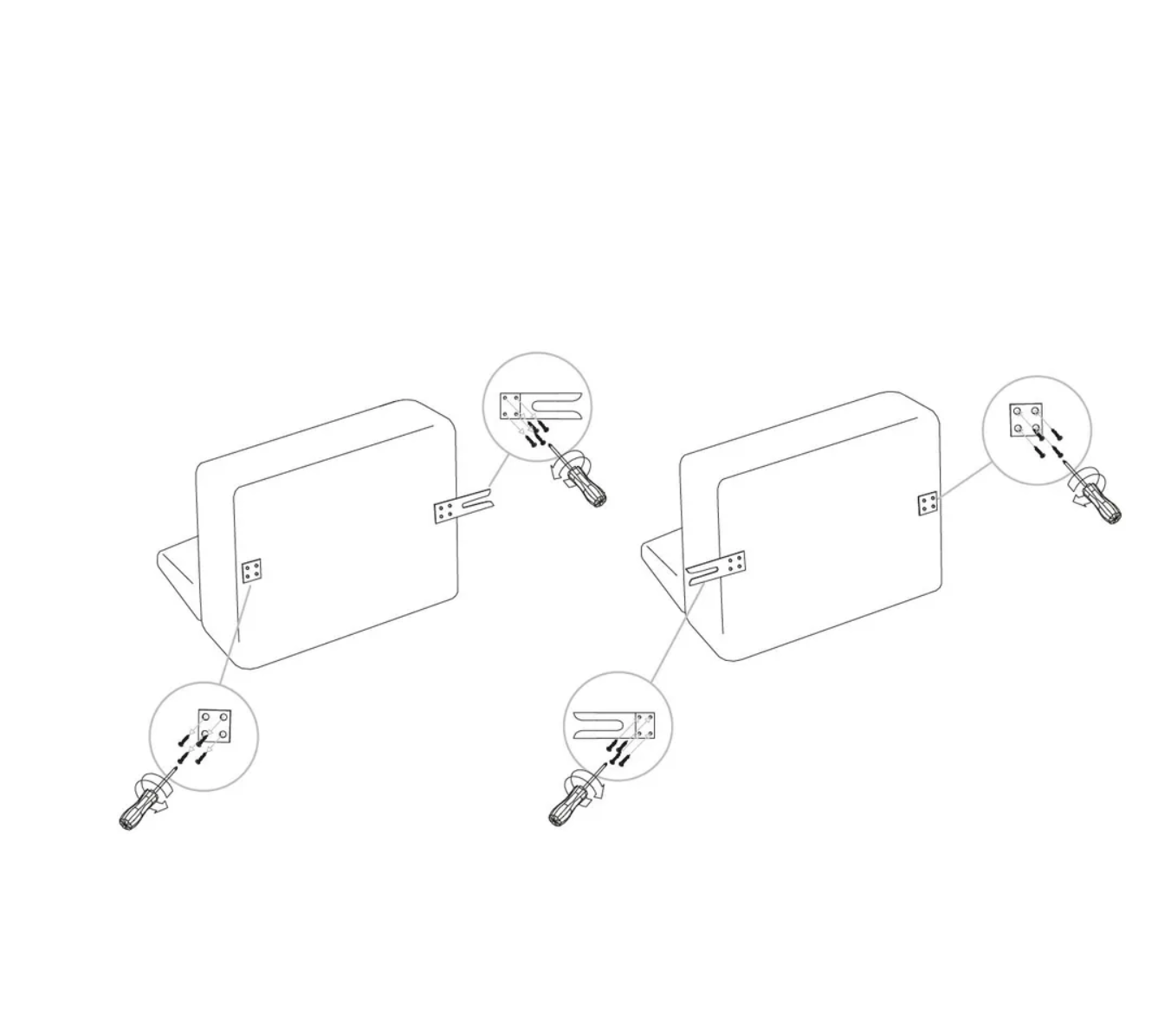 MEBELIONER Диван DUO модули NLB размер 310х240х72