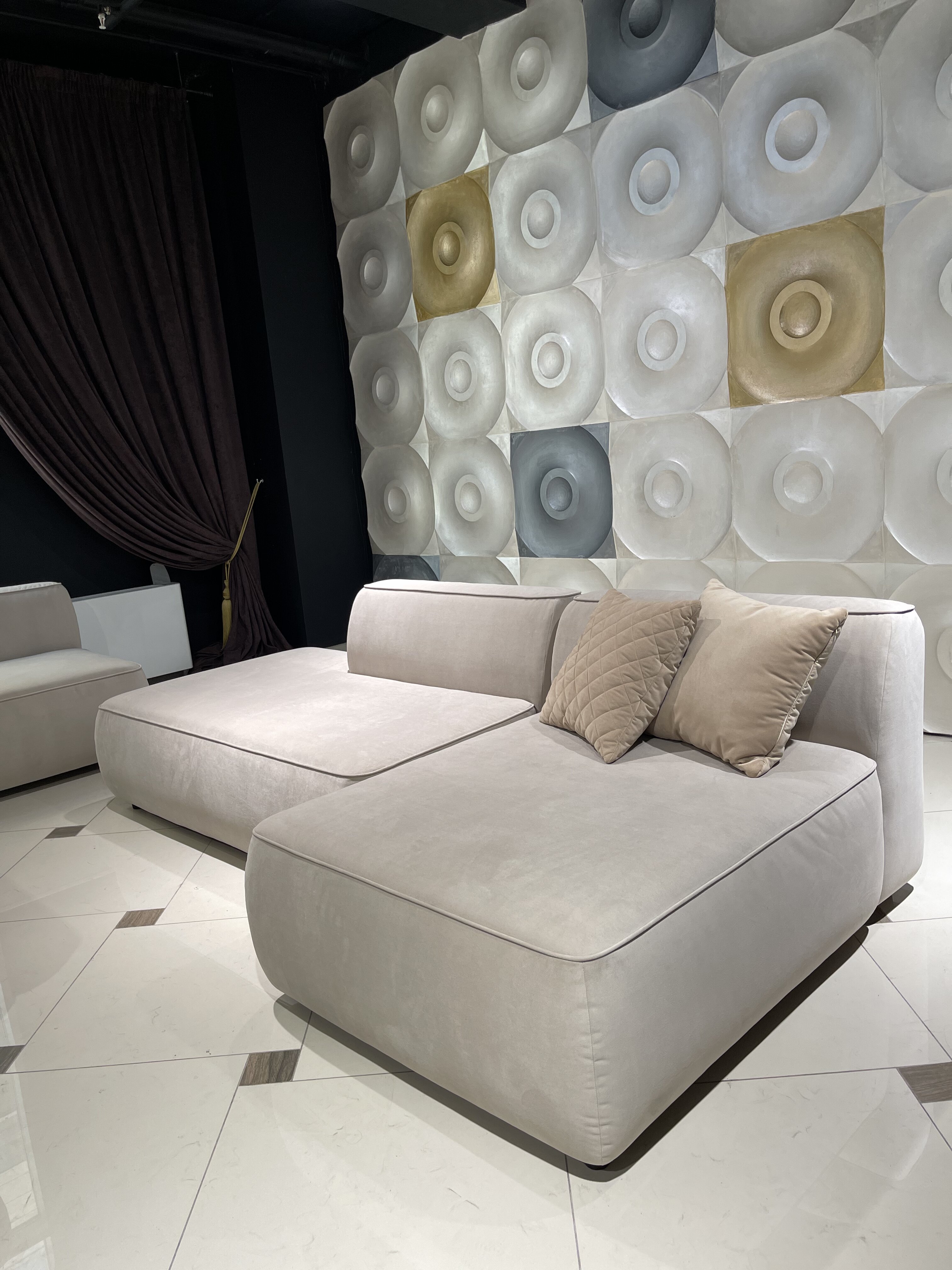 MEBELIONER Диван DUO модули AD размер 240х150х72