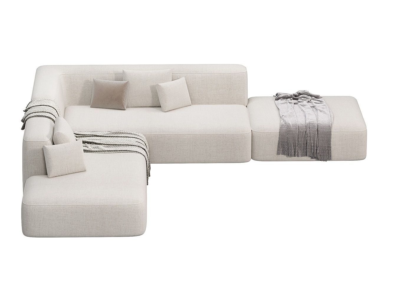 MEBELIONER Диван DUO модули AFN.90 р 272х242х72