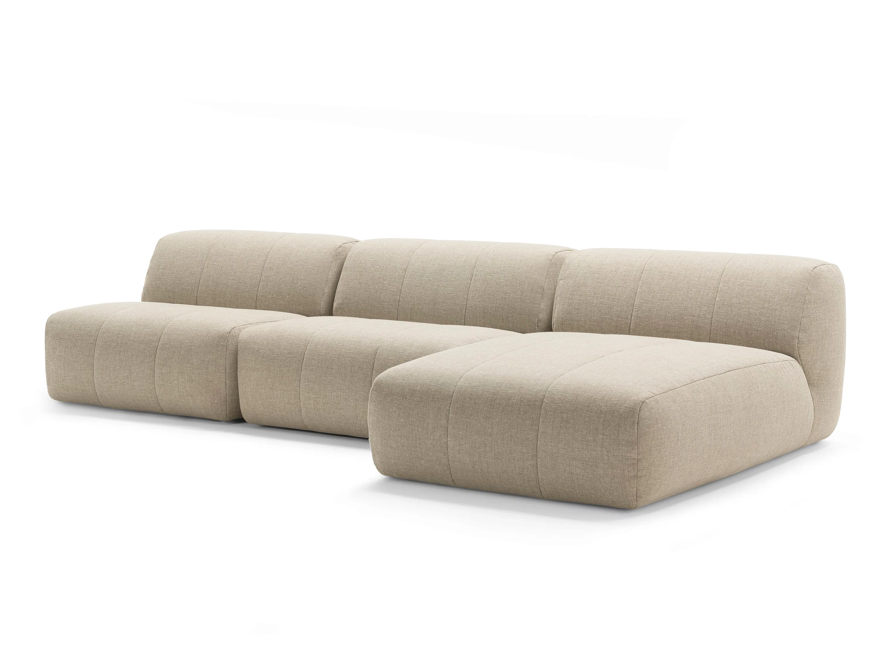 Диван MOSS модули CCD размер 309х173х72 бежевого цвета