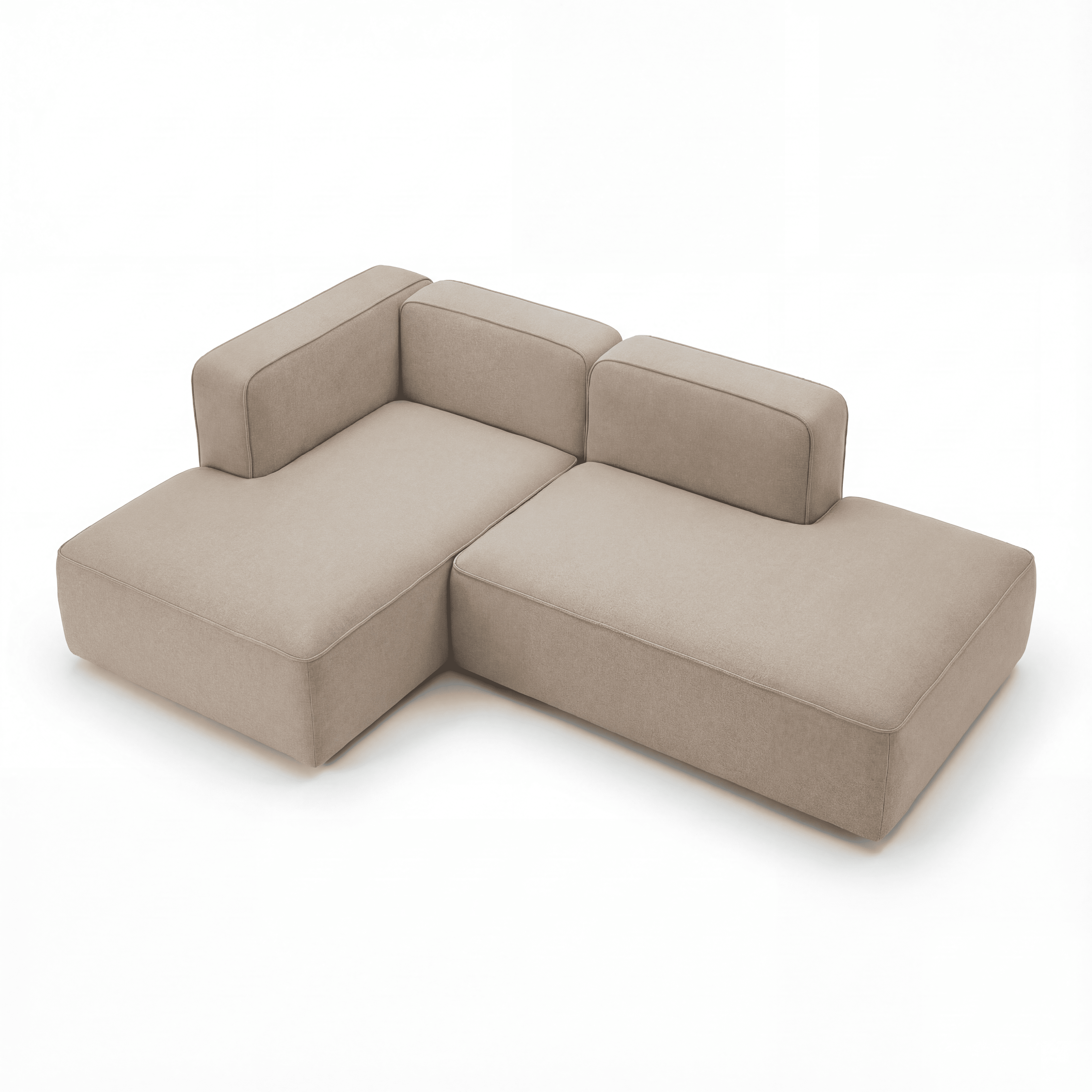 MEBELIONER Диван ONE модули R 210 размер 210х140х76