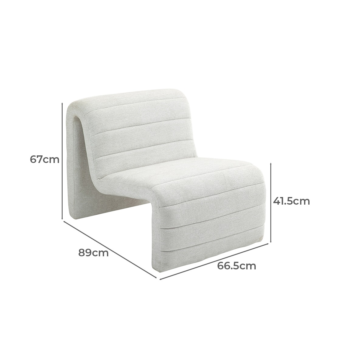 Кресло MONRO размер 65х88х68